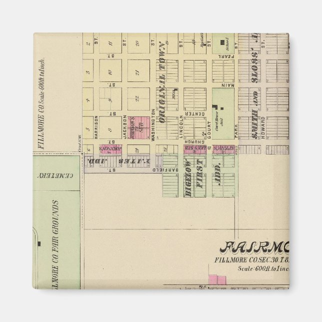 Geneva, Nebraska Magnet (Front)