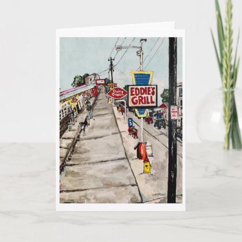 Geneva_ On_The_Lake Street View Greeting Card