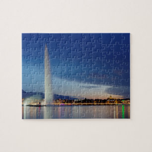 Geneva panorama, Switzerland Jigsaw Puzzle
