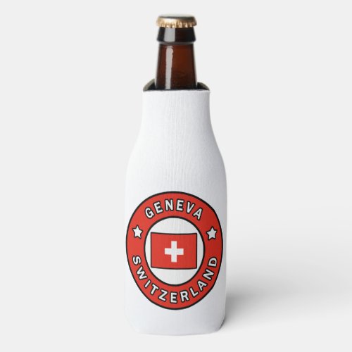 Geneva Switzerland Bottle Cooler