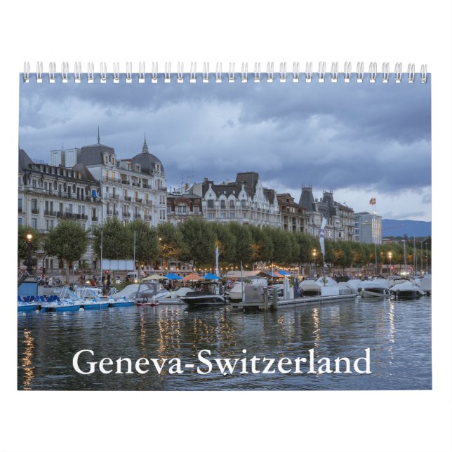 Geneva-Switzerland Calendar (Cover)