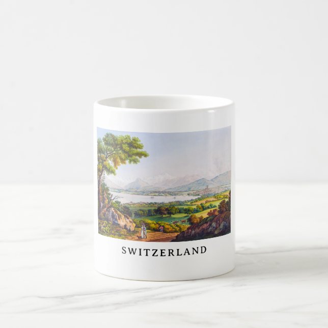 Geneva, Switzerland Coffee Mug (Center)