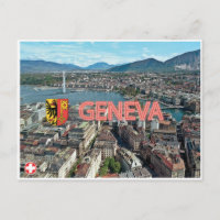 Geneva - Switzerland Postcard