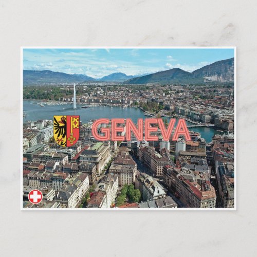 Geneva _ Switzerland Postcard