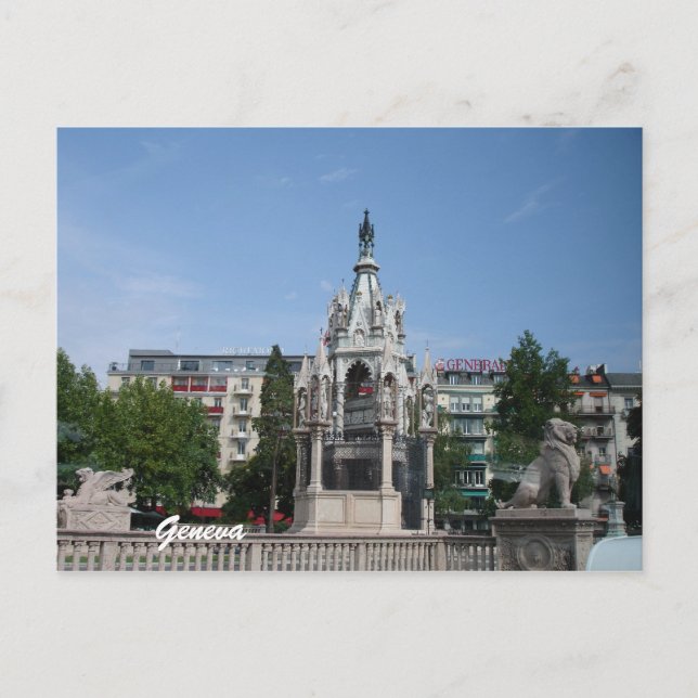 Geneva, Switzerland Postcard (Front)