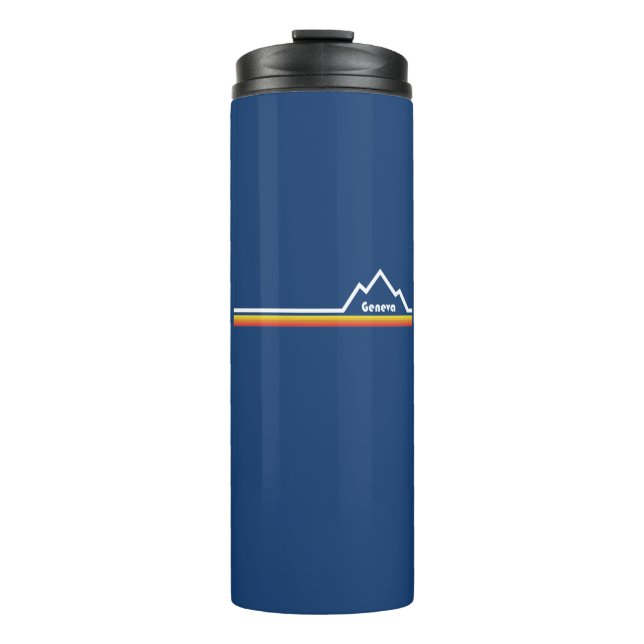 Geneva, Switzerland Thermal Tumbler (Front)