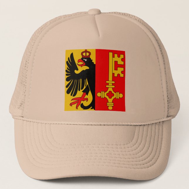 Geneva, Switzerland Trucker Hat (Front)