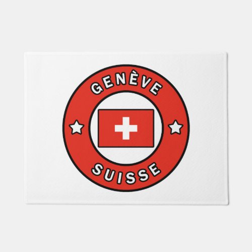 Genve Suisse Doormat