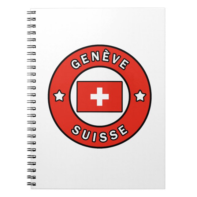 Genève Suisse Notebook (Front)