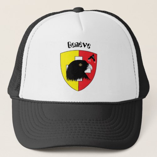 Genf Genve Ginevra Genevra Mtze Trucker Hat