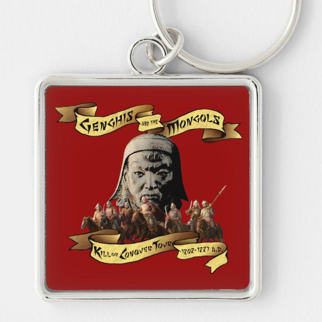 Genghis and the Mongols: Kill or Conquer Tour Keychain (Front)
