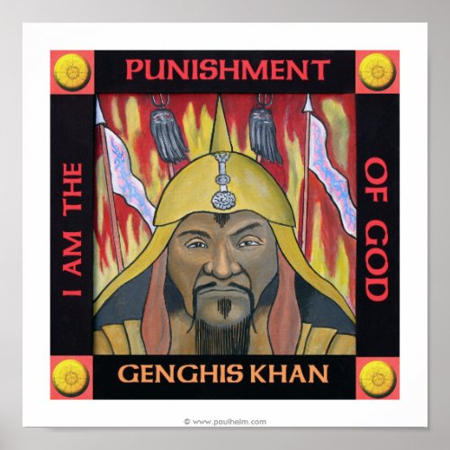 Genghis KHAN poster