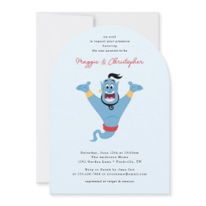 Genie Aladdin Magical Baby Shower Invitation
