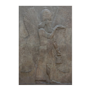 Genie Benisseur of Assyria an Mesopotamian god Acrylic Print