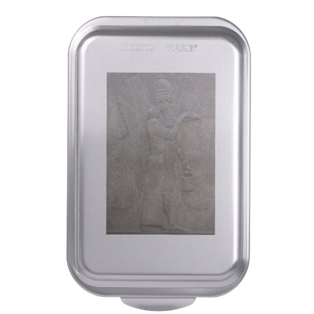 Genie Benisseur of Assyria an Mesopotamian god Cake Pan (Front Vertical)