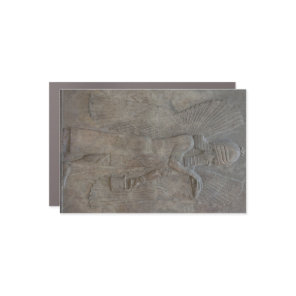 Genie Benisseur of Assyria an Mesopotamian god Car Magnet