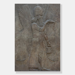 Genie Benisseur of Assyria an Mesopotamian god Foam Board