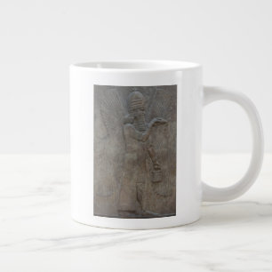 Genie Benisseur of Assyria an Mesopotamian god Giant Coffee Mug