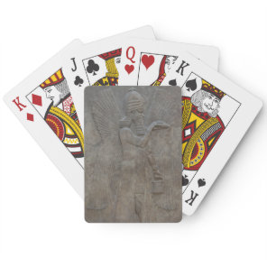 Genie Benisseur of Assyria an Mesopotamian god Poker Cards