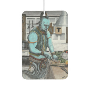 Genie Cooking Kitchen Magic Fantasy Air Freshener