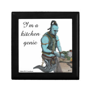 Genie Cooking Kitchen Magic Keepsake Box