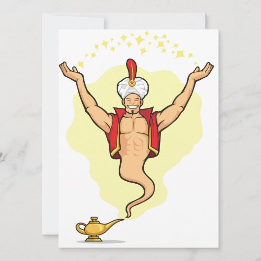 Genie Granting The Wish (Front)