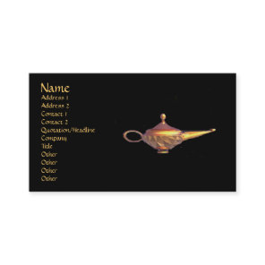Genie Lamp Business Card