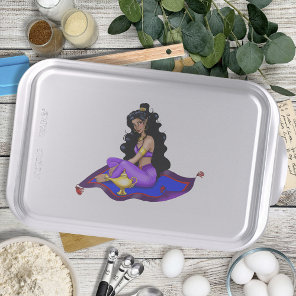 Genie Magic Carpet Lamp Blue Sky Cake Pan