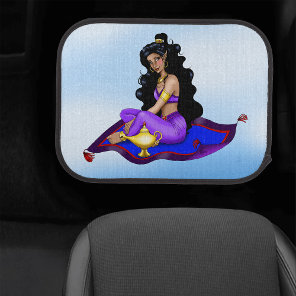 Genie Magic Carpet Lamp Blue Sky Car Floor Mat