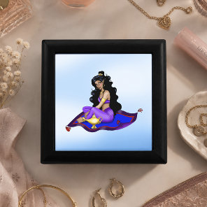 Genie Magic Carpet Lamp Blue Sky Gift Box