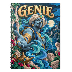 Genie, Paper Cut Monster Notebook