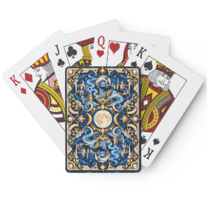Genie, Paper Cut Monster Poker Cards