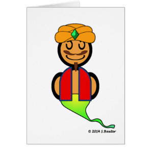 Genie (plain) cards