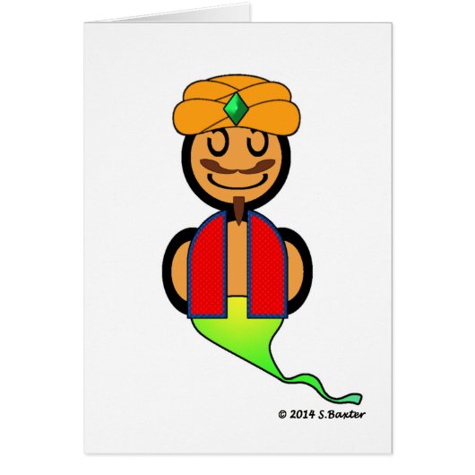 Genie (plain) cards (Front)