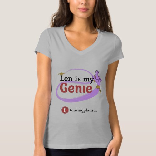 Genie Purple Gold T_Shirt