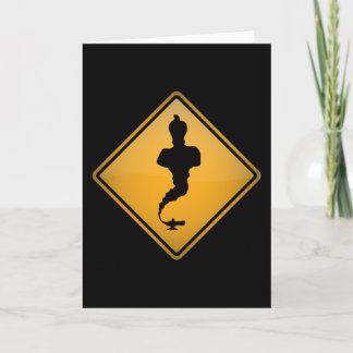 Genie Warning Sign Card