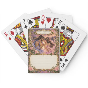 Genie Wedding Guest Book Signing Deck Poker Cards