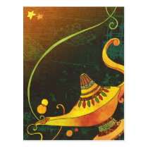 Genie's Lamp Postcard Genie's Lamp Postcard