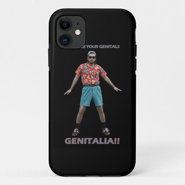Genitals Dance Case-Mate iPhone Case (Back)