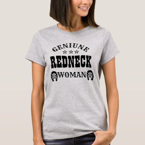 Geniune Redneck Woman T_Shirt