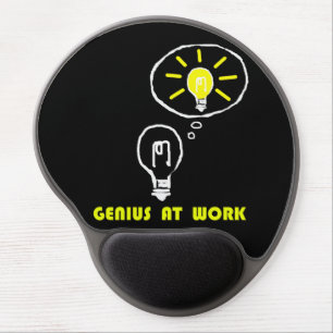 Genius at work gel mouse pad