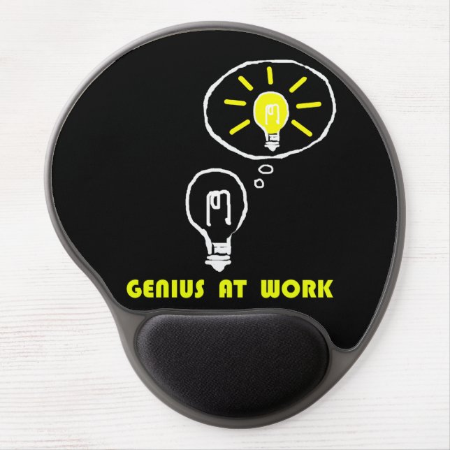 Genius at work gel mouse pad (Front)