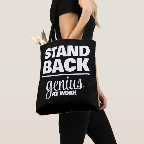 Genius at Work Tote Bag