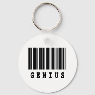 genius barcode design keychain