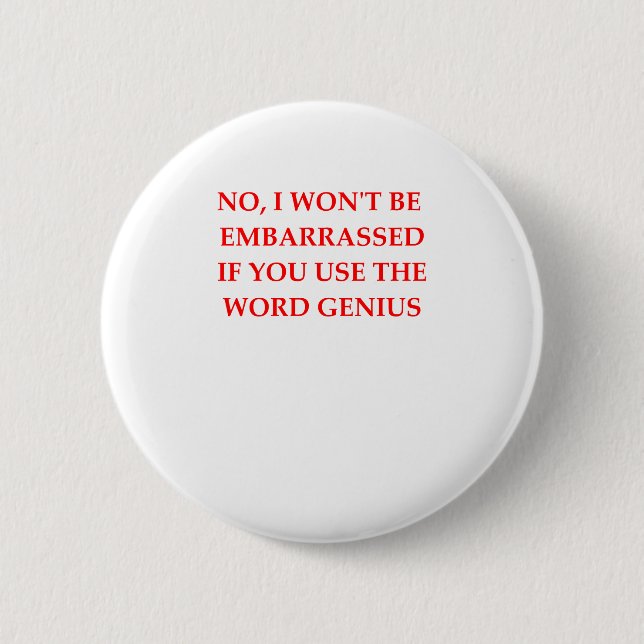 GENIUS BUTTON (Front)