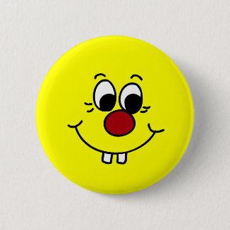 Genius Face Grumpey Button
