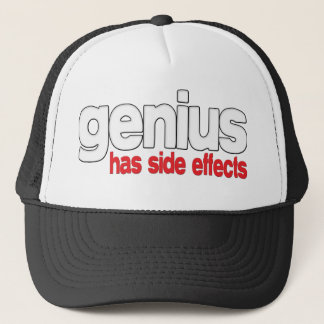 Genius Has Side Effects Trucker Hat
