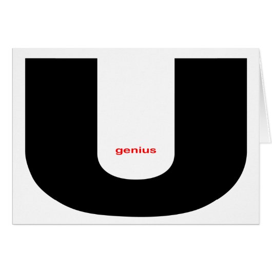 Genius is in You Cards (Front Horizontal)