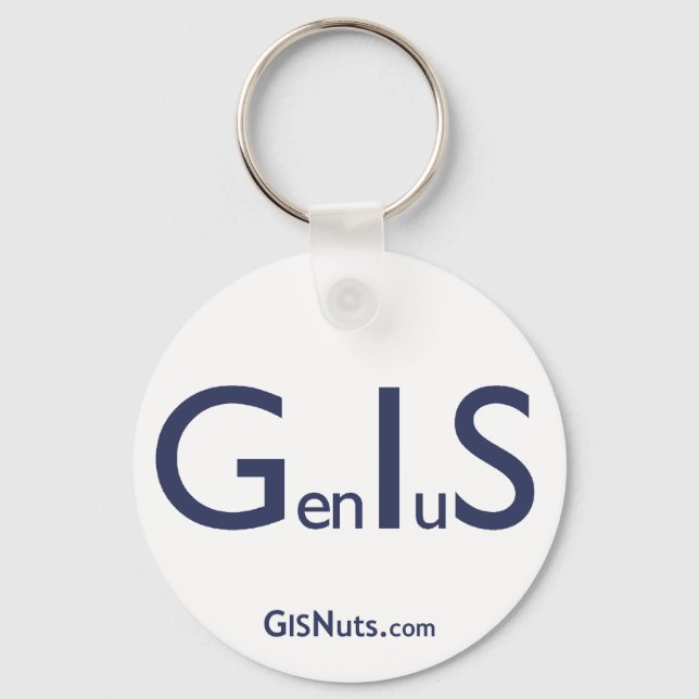 GenIuS Keyhain Keychain (Front)