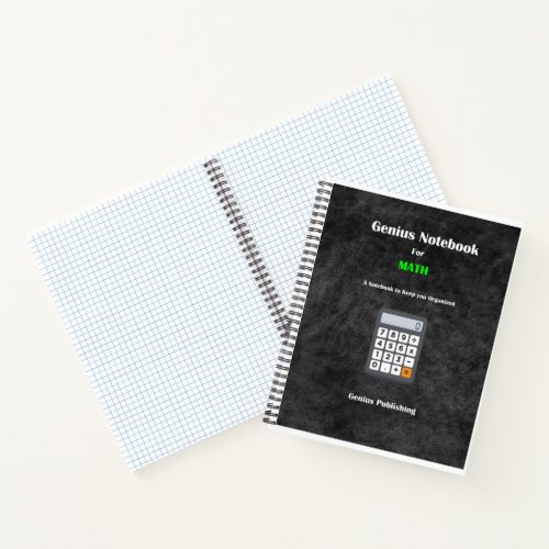 Genius Notebook for Math